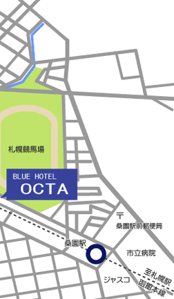 Blue Hotel OCTA MAP